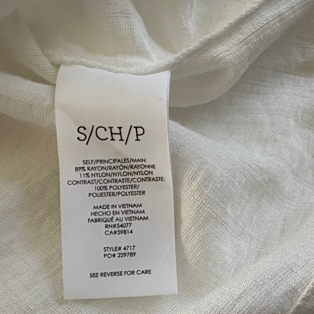 CAbi Tuxedo Button Front Shirt NWOT - Picture 8 of 9